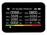 Smart Air Quality Meter 14 in 1 HCHO PM2.5 VOC Temperature Humidity Detector WiFi Indoor Air Quality V1294-YM0901-3114240119711