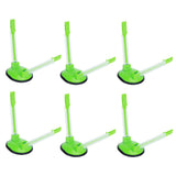 6Pcs Food Storage Bag Holder Stand HandsFree Bag Racks Home Kitchen Accessory Green V1294-YM0718-3118200280111