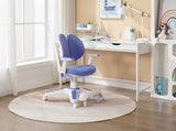 Ergonomic Children Kids Study Chair Set of 4 Height Adjustable - Blue V563-68303_4X