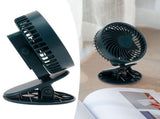 Portable Desk Fan 3 Speed Wind Mini Desktop Fan with Clip for Home Office and BedroomGreen V1294-YM0721-3113210022513