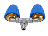 Pressure Washer Double Turbine Nozzle 1/4 Inch Stainless Steel 4000psi Double Rotating Turbo Nozzle V1294-YM0901-3111250011311