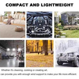 Stepless Cordless Leaf Blower w/2 Batteries Portable Handheld Turbo Jet Fan AU V201-FUN0049BL8AU