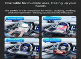 Multi-functional Car Tray Table with Cup Holder-black V1265-YY-409