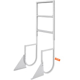 Dock Ladder, Flip-Up 3 Steps, 159 kg Load Capacity, Aluminum Alloy Pontoon Boat Ladder with 50.8 mm V952-MTZTSFSJFHXJDD9C0V0