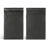 100pcs Black E-commerce Mail Bags, 30x42cm V1237-ZY-506-0182
