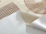 Rectangular Waterproof Pvc Tablecloth, 140 X 220Cm Plastic Table Cloth Stain And Oil Resistant, V1188-MS-227-1804