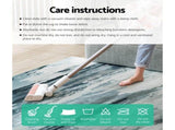 Artiss Rug 160x230cm Area Rug Washable Mat Large Carpet Soft Short Pile Poca FLR-4233-160X230-BG-GR
