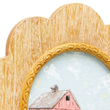 Smiling Sheep Framed Wall Art 39cm V637-91249SHP