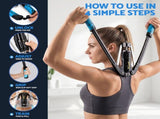 Everfit Twister Arm Exerciser Chest Trainer 10-200kg Adjustable Hydraulic Power TAE-A-ARM-200
