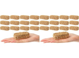 24 Pcs Mini Hay Bales Fall Harvest Decorations Small Decorative Straw Bale for Dollhouse,Western V1369-AZ3-W-11547