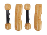 2 PCS Wood Grain Inflatable Floating Row Pool Floats Floating Log Raft Toys Outdoor Party Water V1294-YM0703-3111230082611
