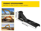 Backhoe Excavator Thumb Attachments, 91.44 cm Adjustable Extreme Weld On Backhoe Thumb Hoe Clamp V952-FCMZ36INJCCBH16MMV0