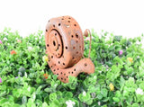 Rust Snail Candle Holder 22cm V637-27606SNL