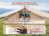 Inflatable Tents for Camping, 3-5 Person Easy Setup Blow up Tent with Hand Pump, 300D Oxford 4 V952-KJZP321MCQWZYXYAQV0
