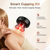 2 Packs Cupping Set,Smart Red Light Cupping Therapy Set Massager with Heat Cupping Kit for Massage V1107-110-77426-BLU-2PACK