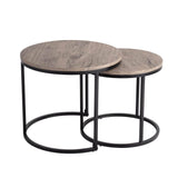 Stack&Style Nesting Coffee Table V264-TAB-721C-DGR