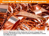 Copper Foil Sheet Roll, 6in X 10Ft Copper Sheet, 0.1mm Copper Flashing for House Repair & DIY V1192-AZ-W-20795