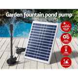 Gardeon Solar Pond Pump Submersible Water Fountain Kit 9.8FT FOUNT-POND-B-120