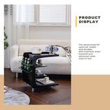 Movable Coffee Table Sofa Side End Table Bedside Modern Furniture V488-FCTVT-BK