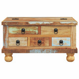 Coffee Table Reclaimed Wood 70x70x38 Cm 43_243978