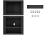 Shower Ready for Tile 40.64x40.64cm & 40.64x50.8cm, Triple Shelf, Square Corners Wall-inserted V952-SLLYBK3C16YCJMSU0V0