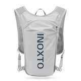 Lightweight Hydration Running Vest with 5L Capacity and Reflective Strips, Gray backpack with Dark V888-ELOSUNG15400