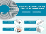 5/16 Inch 16FT 3003 Aluminum Alloy Fuel Line Tubing, 0.035" Wall 650 PSI High Pressure Hardline Coil V1366-AZ2-W-15132