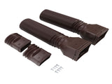Rain Gutter Downspout Extensions Flexible Universal Drain Downspout Extender Drainage Connector V1294-YM0512-3111220289513