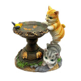 Rabbit Garden Lamp Solar Powered Garden Ornament Resin Garden Light Outdoor - Light Brown - Size 2 V1347-118-45968-LIG-2