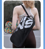 Pickleball Paddle Set with 4 Fiberglass Paddles, 8 Outdoor Balls and 2 Carry Bags - Honeycomb Core, V888-ELOSUNG18557