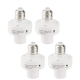 4 Pack Smart Light Socket WiFi Light Adapter App Control Smart Home Voice Control E27 Light V1294-YM0901-HS7021-4