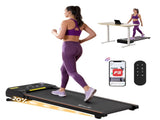 Everfit 3 in 1 Walking Pad Treadmill 20% Auto Incline Under Desk Treadmills for Home Gym With 40cm TMILL-400-AINC-BK