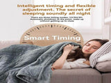 Electric Heated Blanket Smart Thermostatic Intelligent Timing Automatic - Beige - Size 1.5-1.8m V1102-114-25877-BEG-150-180CM