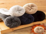 SUGARMOM 5-Pack Unisex Thick Knitted Cotton Socks - 100% Pure Cotton Solid Color Mid-Calf Length V1189-WXFWAL-20260319-00128