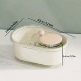 Fruit Cleaner Spinner - Fruit Washer Spinner Bowl with Lid, Large Capacity Fruit Washer Spinner with V1259-DP01-A-3024