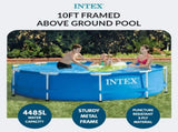 Intex 28202NP Framed Swimming Pool with Pump 10ft x 30in A28202AU