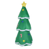 4.9FT Inflatable Xmas Tree LED Lighted 210T Polyester IP44 Water Resistant Blow Up Xmas Tree Yard V1294-YM0901-3115240123612