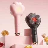 Cat Paw Full-Body Massage Comb, Multi-Level Microcurrent Red Light, Detachable & Washable, Stress V1385-MZAMY-WU-1007-005