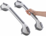 2 Pack Suction Grab Bars for Shower, No-Drill Removable Safety Handles for Bathtubs, Toilets and V1189-LC-AMZ-00258
