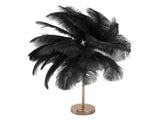 Decorative Table Lamp 30PCS Feathers USB Rechargeable Light Touch Control Desk Light Built in V1294-YM0901-3119230088511