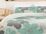 Radiant Quilted Coverlet and Pillowcases Set Envelop Your Bed in Elegance - Queen size V745-MAC080163Q13U
