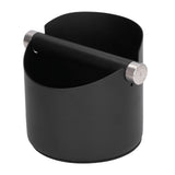 Coffee Grounds Bucket Stainless Steel Rubber Coffee Dump Bin for Home Restaurants BarsBlack Large V1294-YM0523-3118220002813