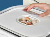Large Capacity Storage Container with Handle - Airtight, Press-to-Open Design for Convenient V888-ELOSUNG15933