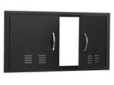 BBQ Access,762 x533 mm Double Outdoor Kitchen, Cold Plate Flush Mount, Wall Vertical V952-SMMBSCJMHS30RL2L0V0