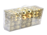 100pcs Christmas Ball Ornaments Shatterproof Hanging Balls for Christmas Tree Party DecorationGold V1294-YM0715-3115210248114