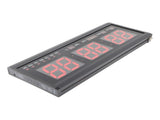 Large Digital Big Jumbo LED Wall Timer Alarm Battery Clock With Calendar Temperature V1294-YM0901-DE-09EXJ45201