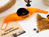 Halloween Pumpkin Hat for Cats - Adjustable Pet Costume with Witch Hat for Halloween Parties 3 V888-ELOSUNG10521