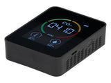 Smart Carbon Dioxide Detector USB Charging Infrared Temperature Humidity Air Quality MonitorBlack V1294-YM0901-3113210119812