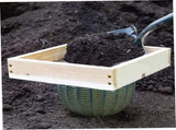 Garden sieve, soil sieve, mesh, ground stone, sand sieve, garden tool for sifting compost, dirt, V1237-ZY-203-0422