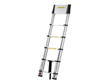 3.8m Telescoping Ladder, Aluminum Lightweight Multi-Purpose Collapsible Extension, One-Touch V952-SSLTNLSLKJBF2VP1Z001V0